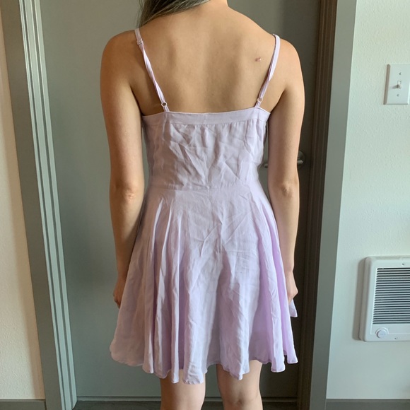 Aritzia Lipinski Talula Lilac Dress - Picture 3 of 6